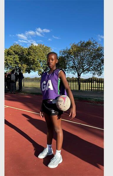 Sinenkosi developed her game under her mother and her coach, Ralton McKenzie of Sharks Netball Club.