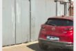 a red mazda car