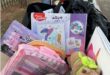 a pile of donated items