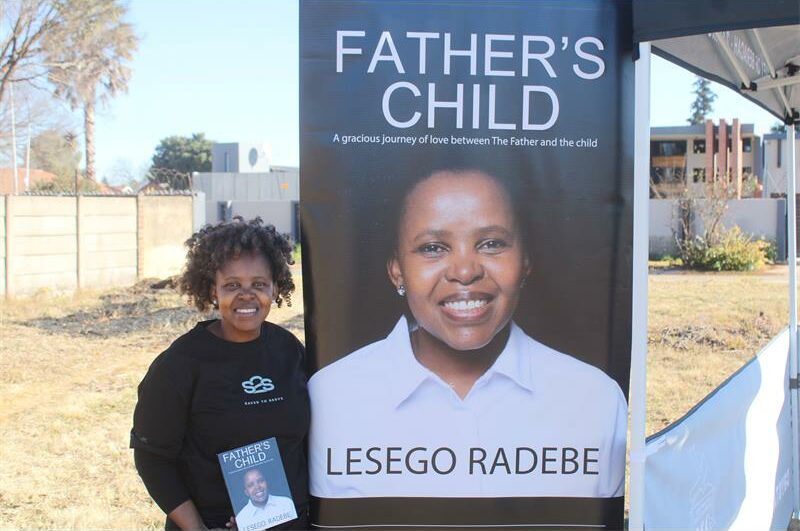The book explores how growing up without a father shaped Lesego Radebe's identity.