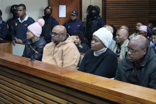 a packed court