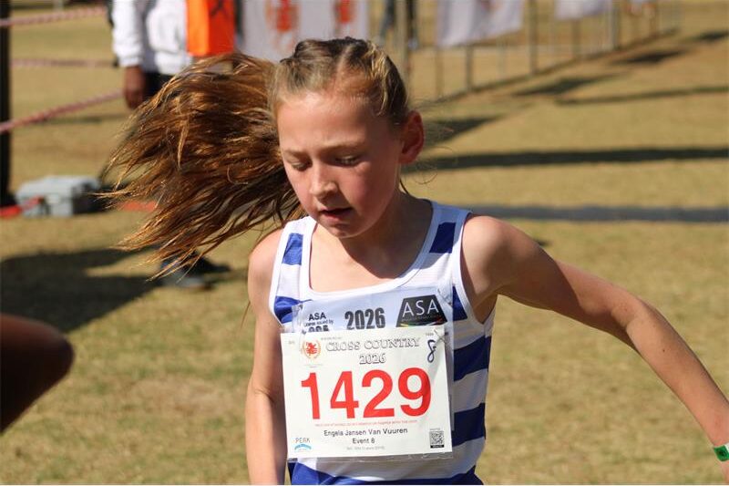Charlotte Venter was third in the veteran women 40-44 4km race, while Engela Jansen van Vuuren clinched bronze in the U10 girls' 2km.