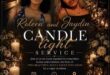 A poster invited the community to a candlelight vigil for two women, showing their photographs and giving the information.,
