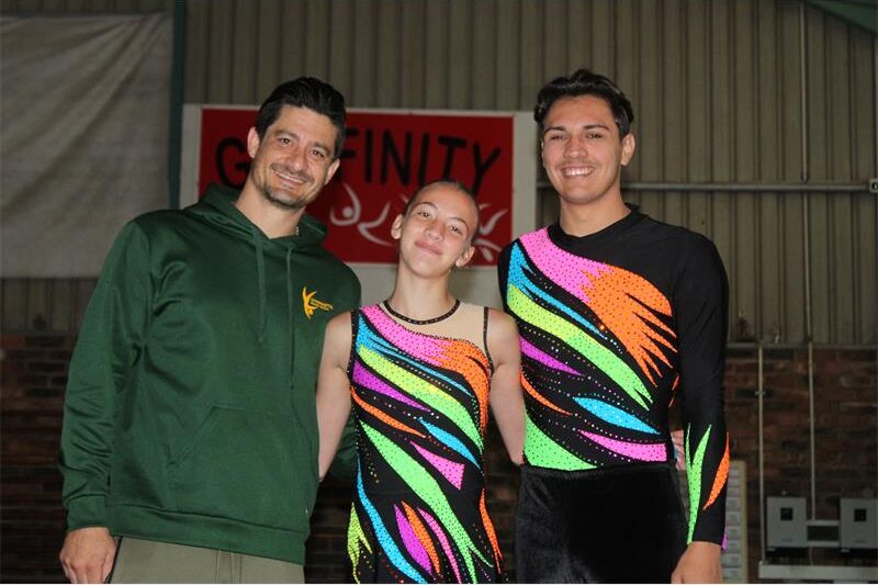 Kenneth Hart and Anchè Davidson were named the acrobatic gymnastics senior athletes of the year, while Armand Koekemoer was honoured as coach of the year.