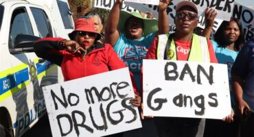 a group of protesters