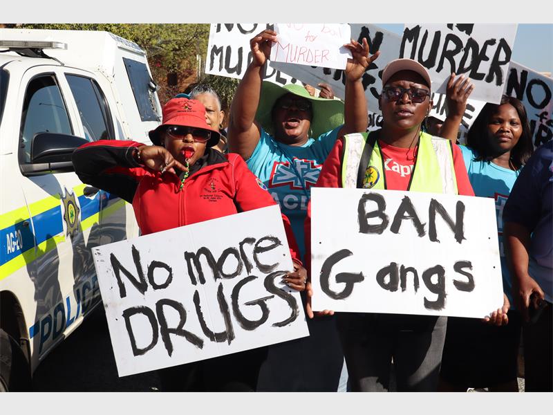 a group of protesters