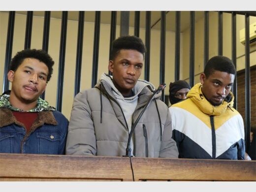 three young men