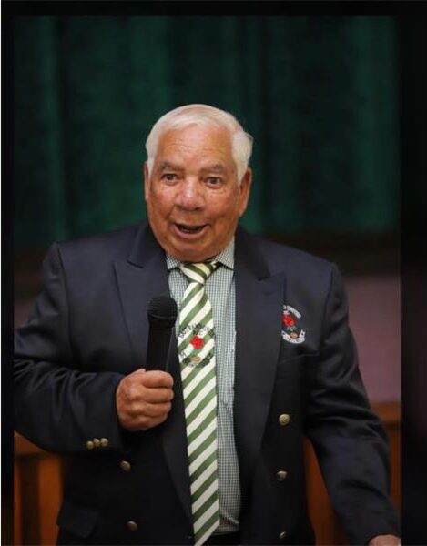 His son, Vivian Lottering, the Gauteng Sports Confederation President, described his father as a mountain of a man.