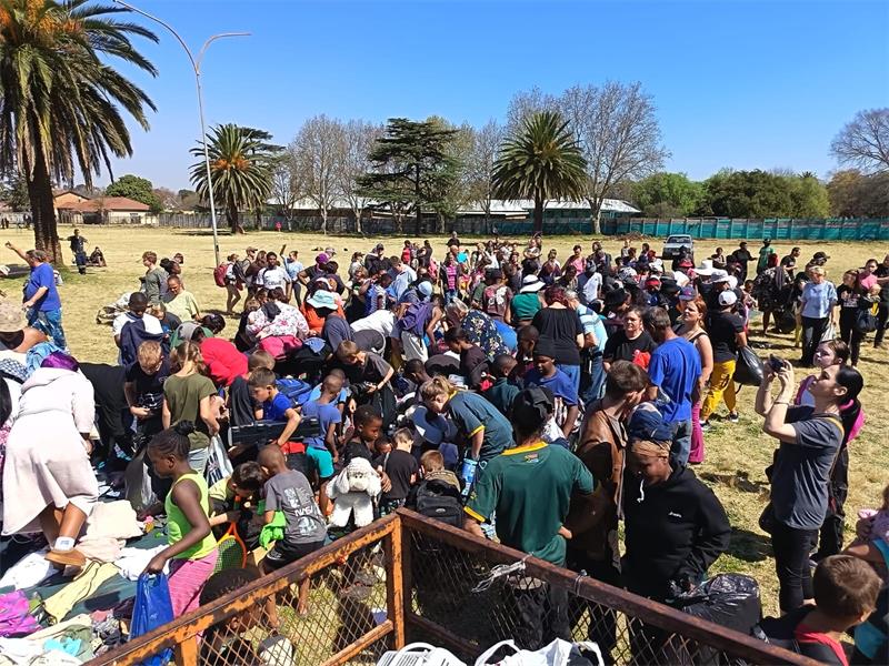 What began as a two-month effort to collect donations turned into a massive community show of generosity.