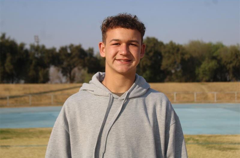 He will represent the country in the regional event, capping an impressive season where he won two golds at the SASA Primary Schools track and field championships in Cape Town.