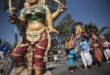 A group of Indian people walking