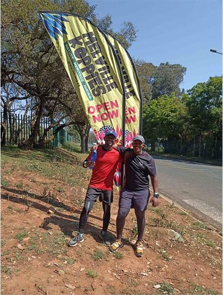 More than 100 runners attended the Trail Fund Project run.