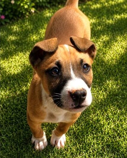 a dog