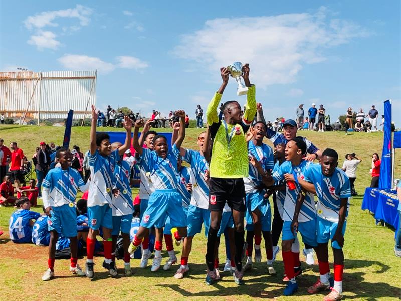 They clinched the U13 ELFA league and cup double.