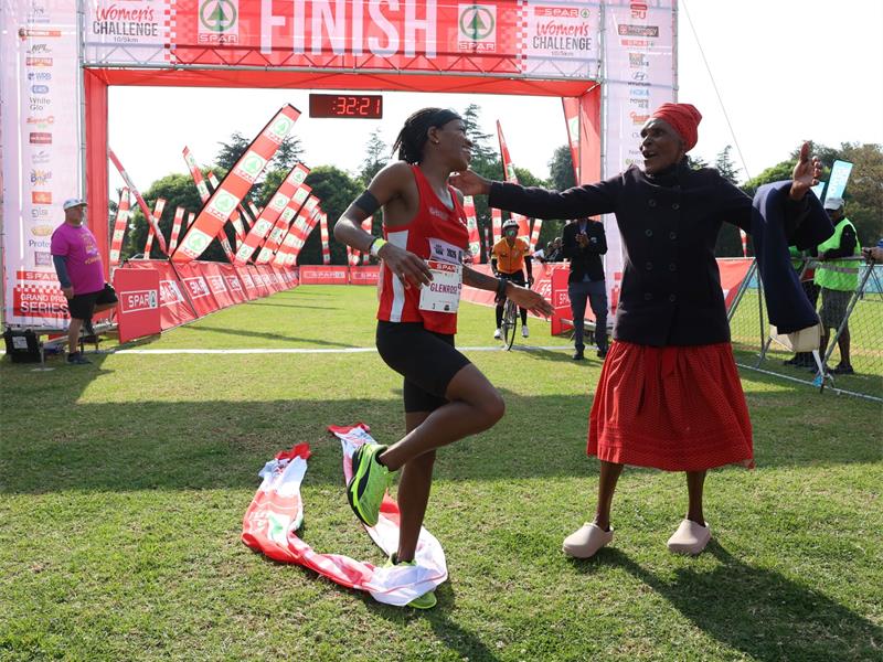 She's the first athlete to win the SPAR Women's Grand Prix four times.
