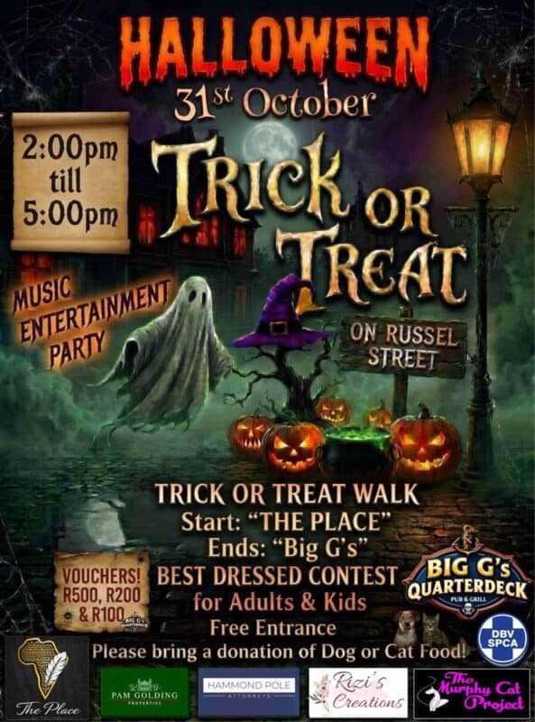 Poster for a Halloween event