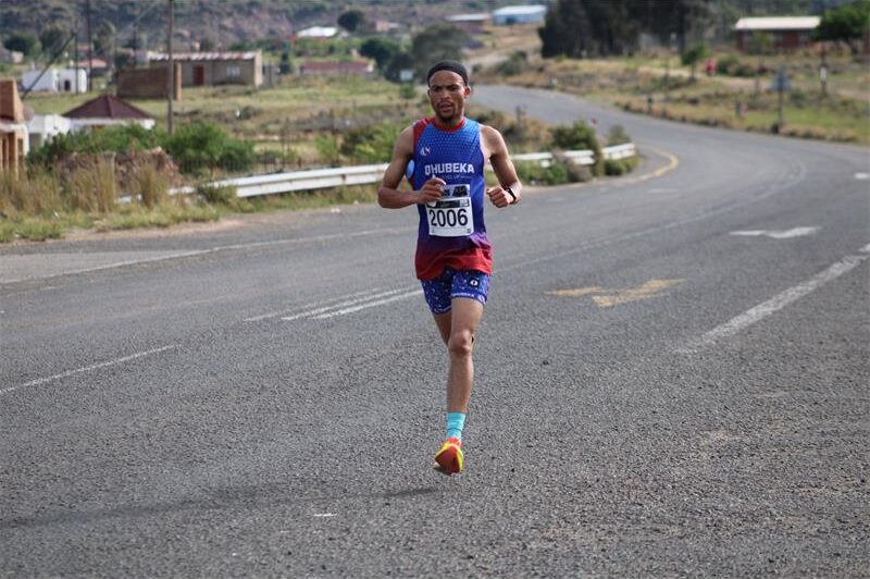 He finished the men's race fifth.