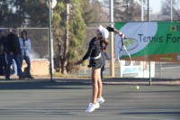 Top South African tennis juniors played in Benonirecently.