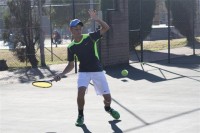 Top junior tennis players play in Benoni.