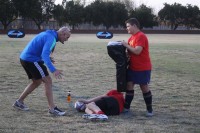 John Mitchell Powerade Performance Session at Hans Moore.