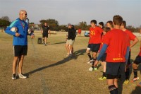John Mitchell Powerade Performance Session at Hans Moore.