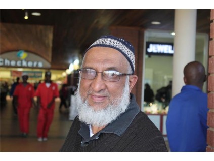 Baboo Ravaat, Actonville: "The weather is a bit warmer and we can go out for picnics and such."