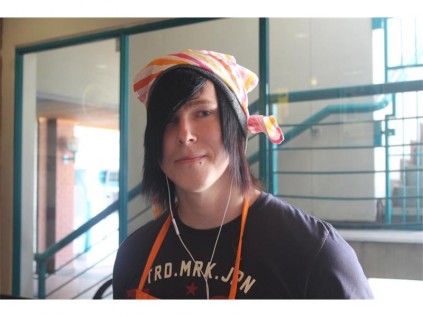 Brandon Sykes, Boksburg: "Yes I wouldn't mind cutting off my hair for cancer if it is long enough."