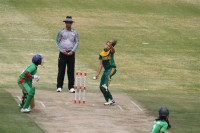 Momentum Proteas Women's cricket team versus Bangladesh, first ODI, Willowmoore Park, September 20