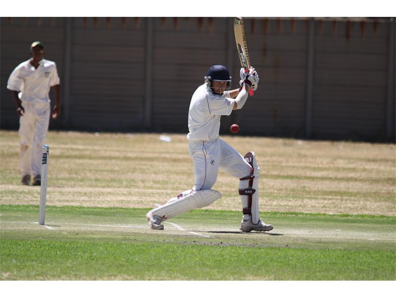 New Actonville Spurs Cricket Club signing Gerhard Maree performed with both the bat and ball against Duduza, on Sunday, October 13. He is seen on his way to a top score of 114.