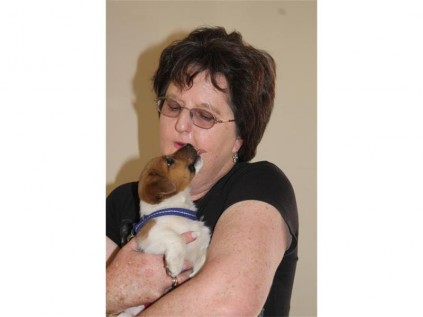 Lyn Mead and her Jack Russell, Bob, were blessed at the St Dunstan's Cathedral pet blessing, on Satuday October 5.