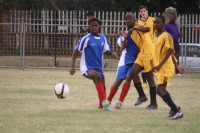 Old Bens FC's u-17s vs Boksburg, Shield Final, September 29.