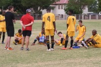 Old Bens FC's u-17s vs Boksburg, Shield Final, September 29.