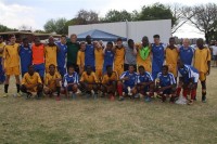 Old Bens FC's u-17s vs Boksburg, Shield Final, September 29.