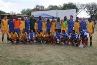 Old Bens FC's u-17s vs Boksburg, Shield Final, September 29.