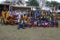 Old Bens FC's u-17s vs Boksburg, Shield Final, September 29.