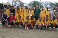 Old Bens FC's u-17s vs Boksburg, Shield Final, September 29.