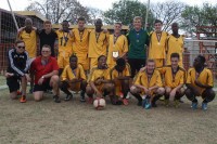 Old Bens FC's u-17s vs Boksburg, Shield Final, September 29.