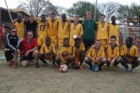 Old Bens FC's u-17s vs Boksburg, Shield Final, September 29.