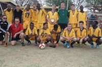Old Bens FC's u-17s vs Boksburg, Shield Final, September 29.