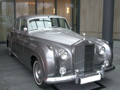 The Rolls Royce Silver Cloud.