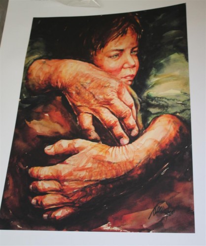 One of the international watercolour art pieces which will be showcased at the launching exhibition of the International Watercolor Society South Africa.