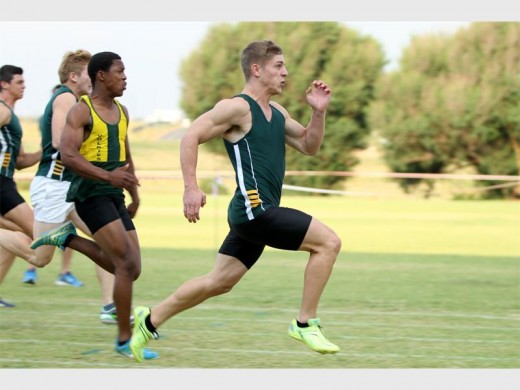Armin Wessels is not only a speedster on the rugby field, but is also a talented sprinter.