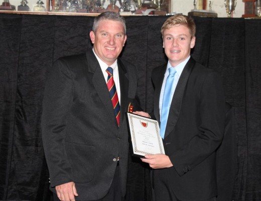 Harley Steyn (right) with Richard Gleenslade.