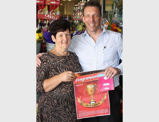 Celeste Geral was the first voucher winner.