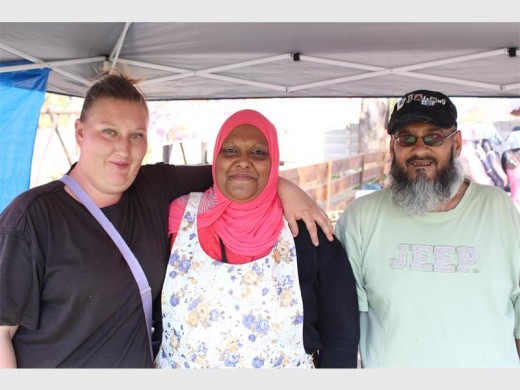 Cornelia Smit (left), Sheinaaz Hussain and Hoosein Karolia.