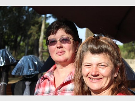 Sonja Brown (left) and Lillian Venter.