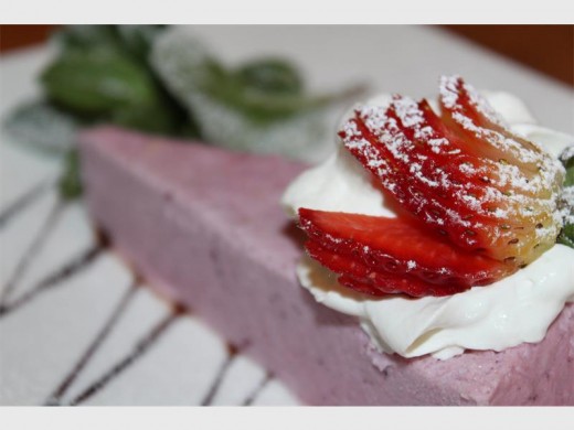 The Mixed Berry Bavarian.