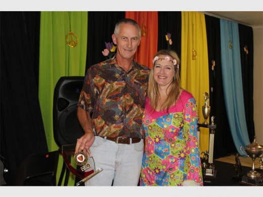 Benoni Northerns Athletic Club’s Member of the Year award for 2016 was presented to Dieter Stapel, by Karen Zotter.