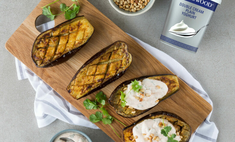 7 FEBRUARY - MEATLESS MONDAY - Roasted Brinjal with yoghurt sauce