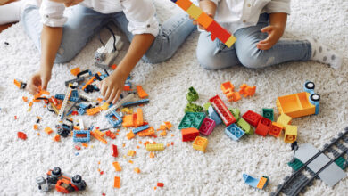 Play helps children and parents talk about big issues